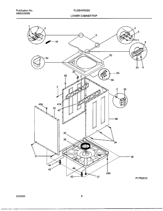 Diagram for FLGB43RGS0
