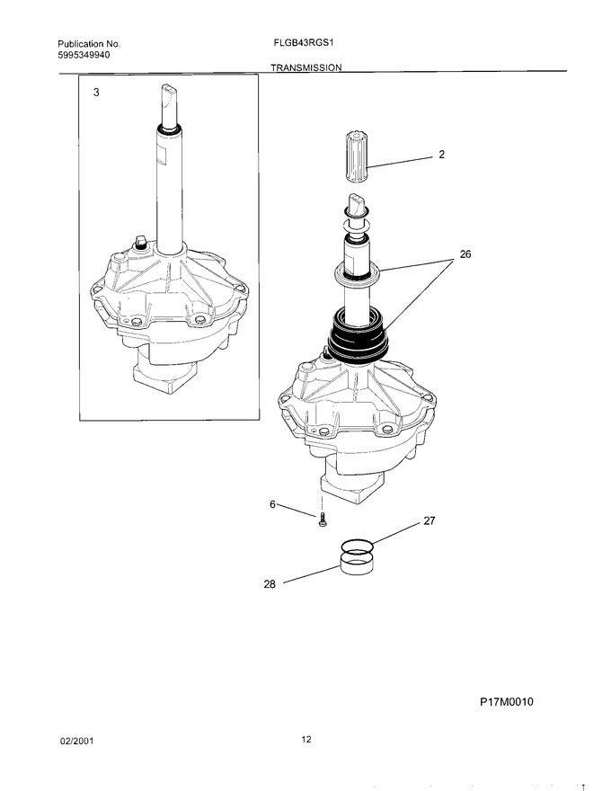 Diagram for FLGB43RGS1