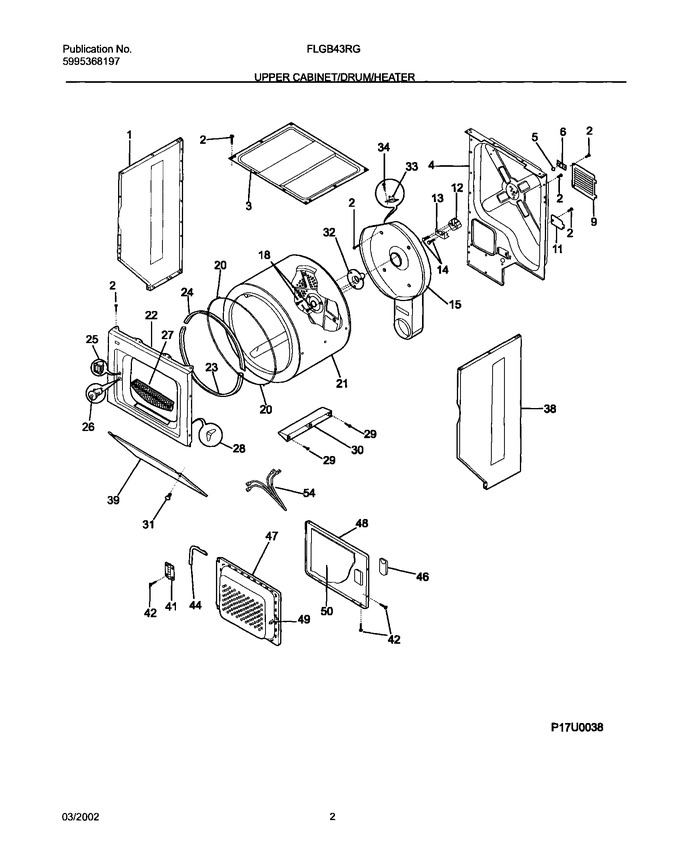 Diagram for FLGB43RGS2