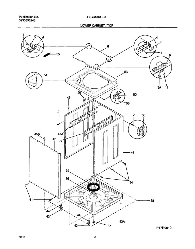 Diagram for FLGB43RGS3