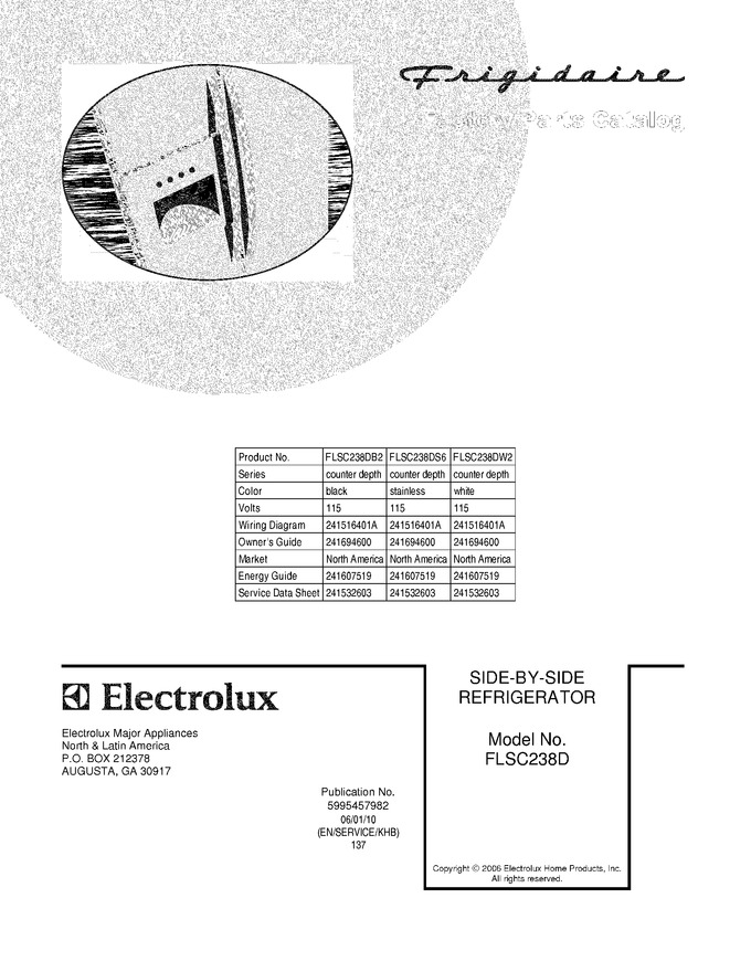 Diagram for FLSC238DW2