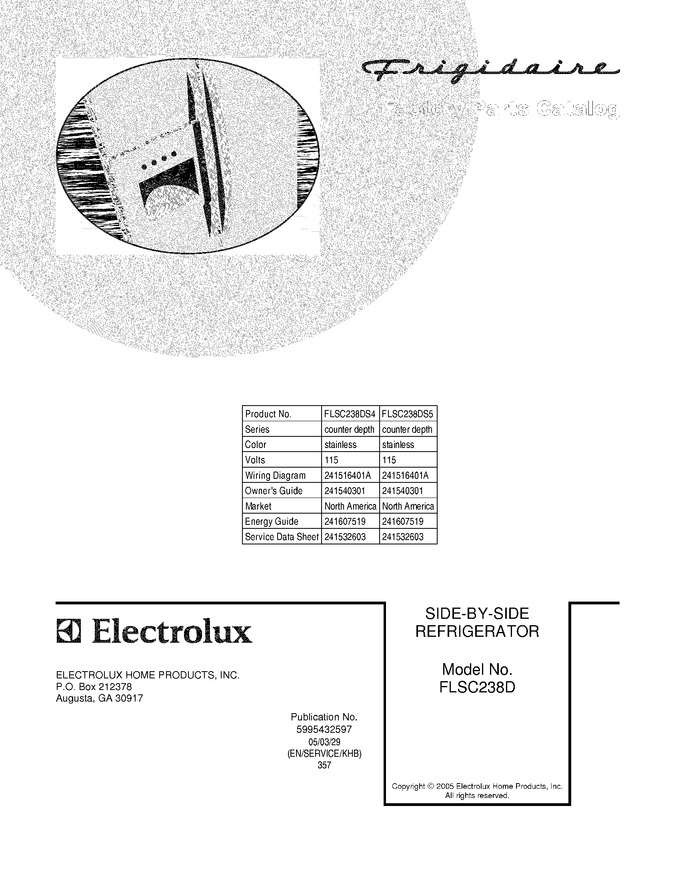 Diagram for FLSC238DS5