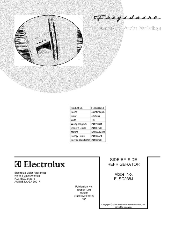 Diagram for FLSC238JS0