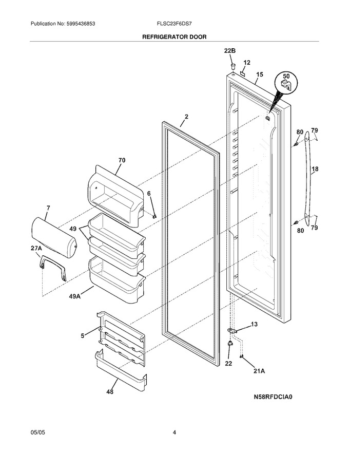 Diagram for FLSC23F6DS7