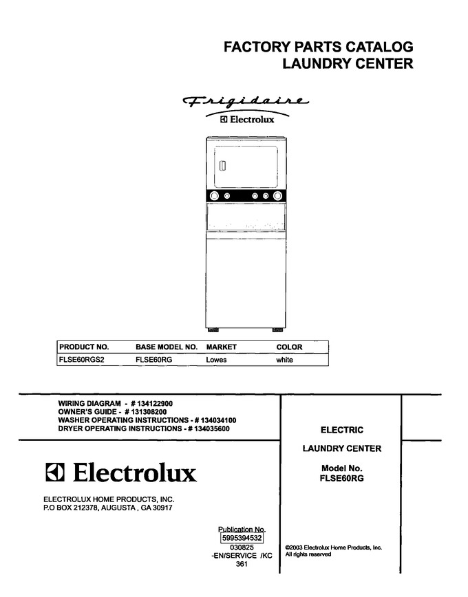 Diagram for FLSE60RGS2