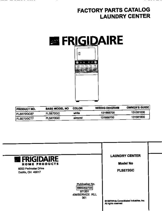 Diagram for FLSE72GCS7