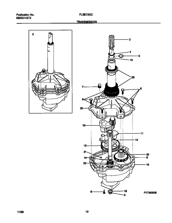 Diagram for FLSE72GCSA