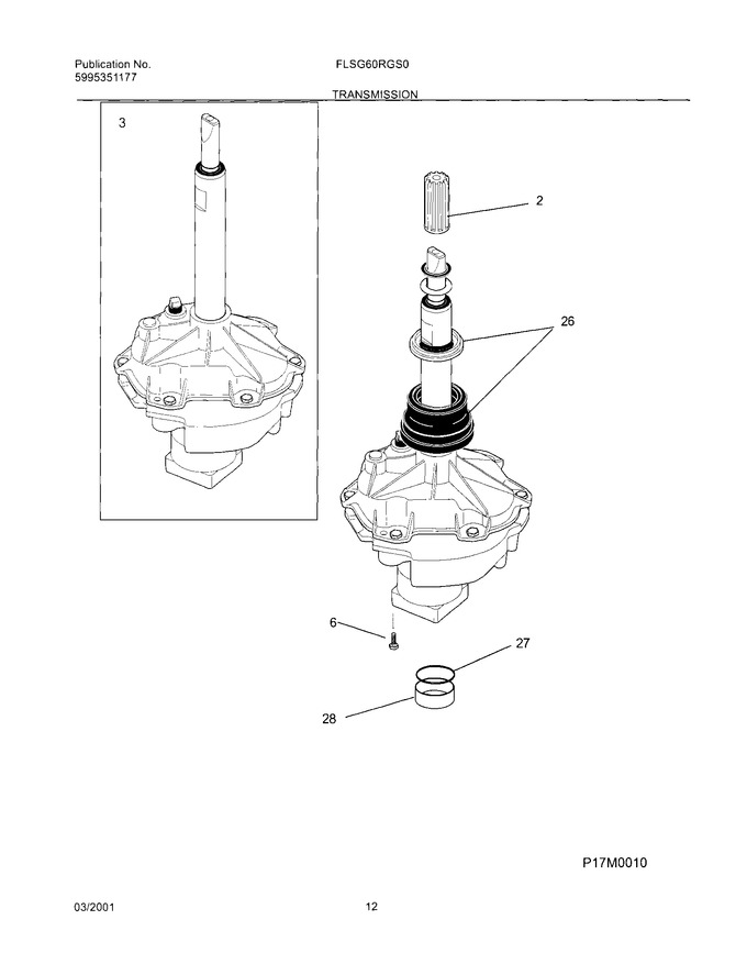 Diagram for FLSG60RGS0
