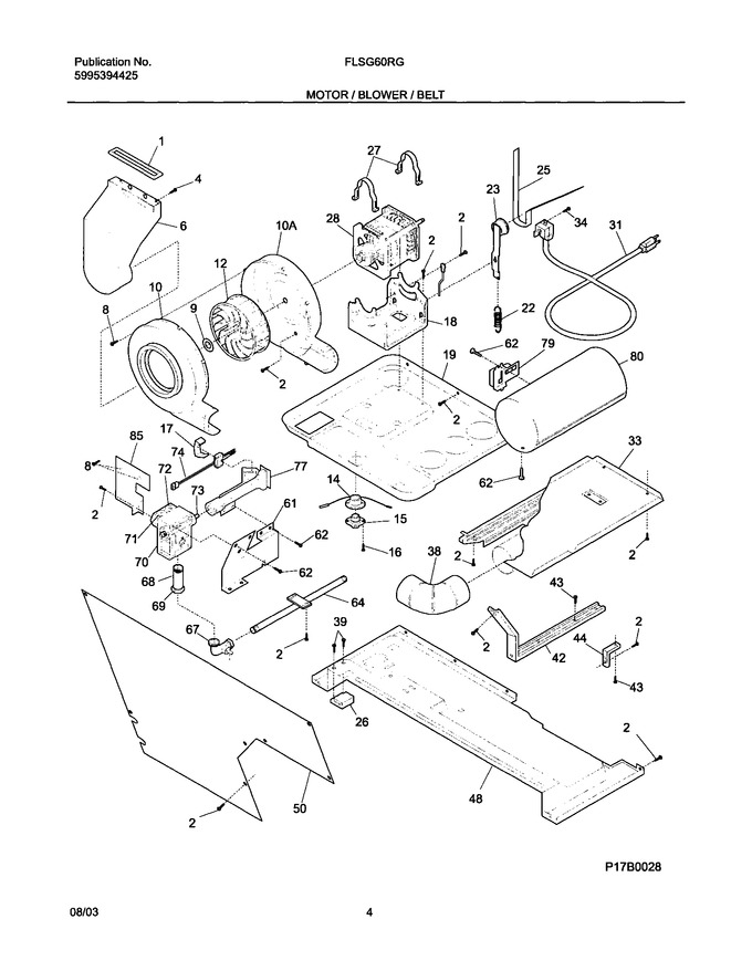 Diagram for FLSG60RGS2