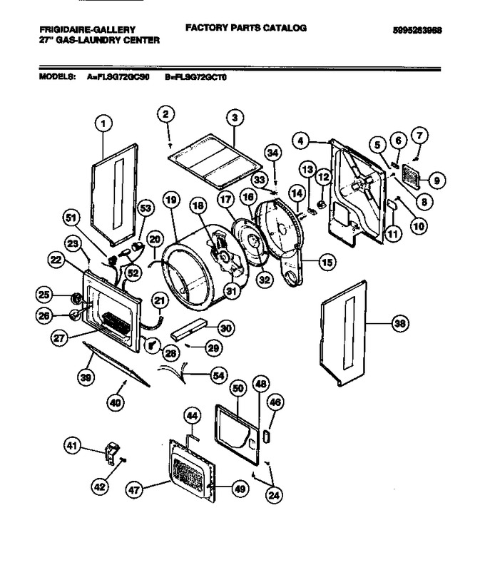 Diagram for FLSG72GCS0