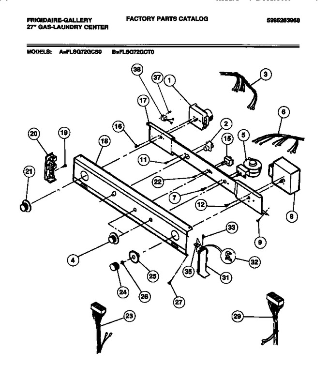 Diagram for FLSG72GCS0