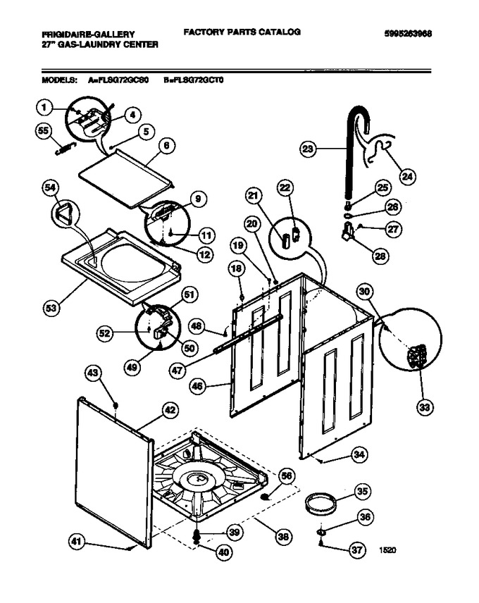 Diagram for FLSG72GCS0