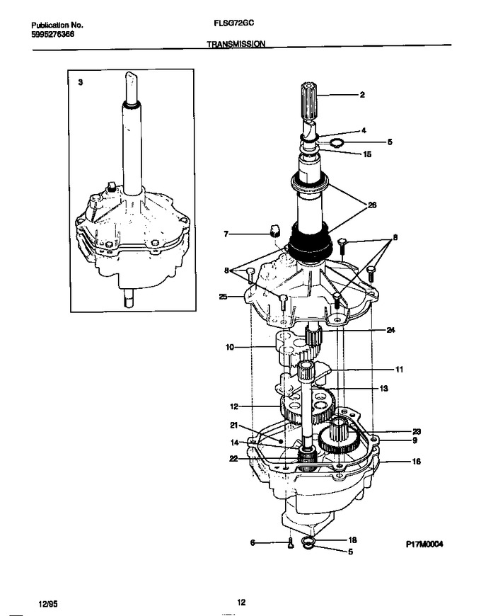 Diagram for FLSG72GCS1