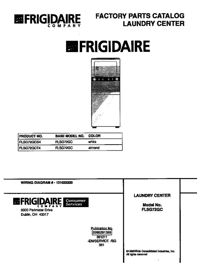 Diagram for FLSG72GCS4