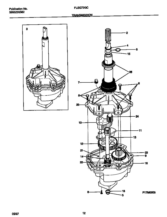 Diagram for FLSG72GCS5