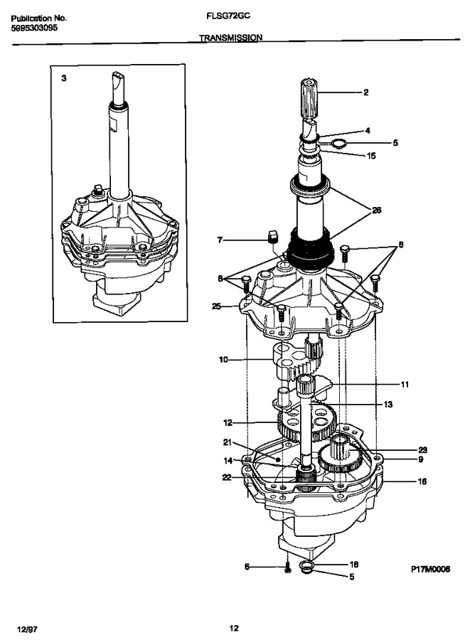 Diagram for FLSG72GCS6