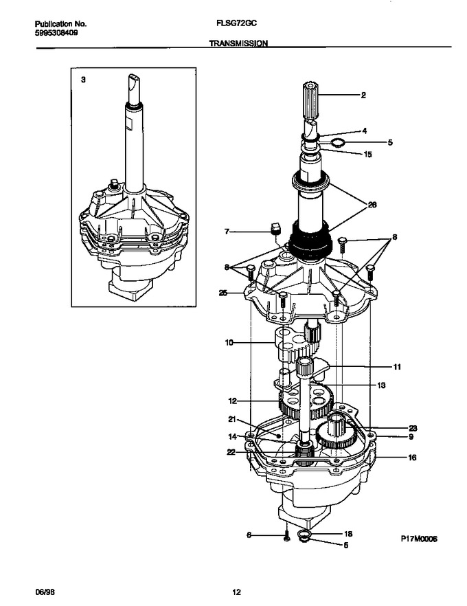 Diagram for FLSG72GCS7