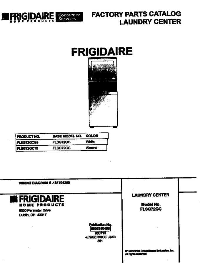 Diagram for FLSG72GCT8
