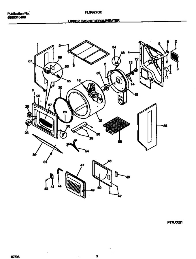 Diagram for FLSG72GCS8