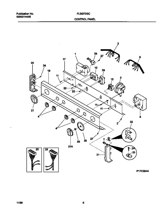 Diagram for FLSG72GCS9