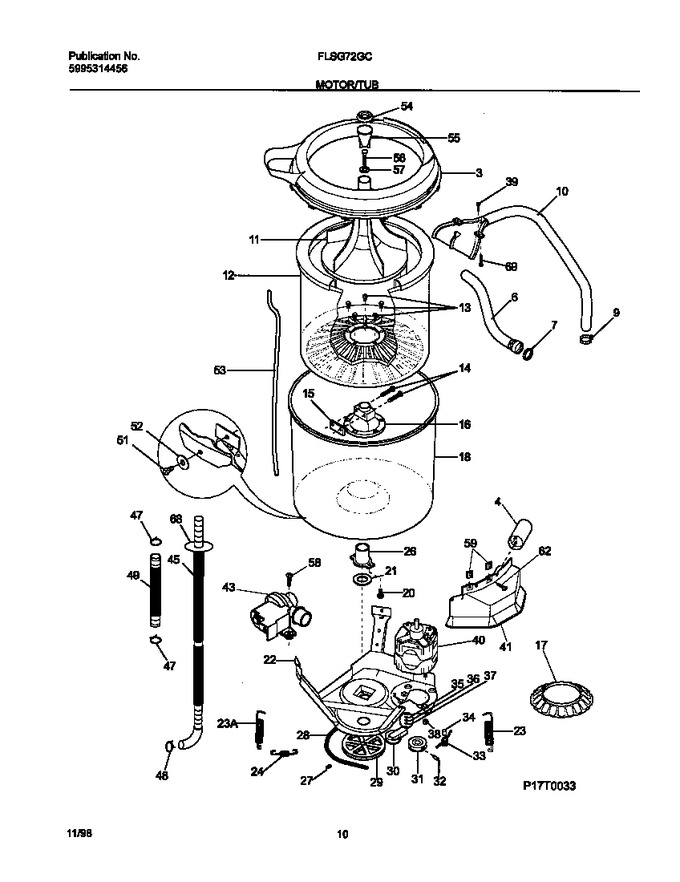 Diagram for FLSG72GCS9