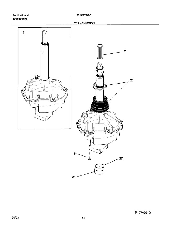 Diagram for FLSG72GCSC