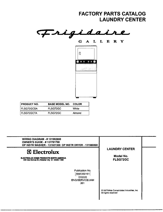 Diagram for FLSG72GCSTA