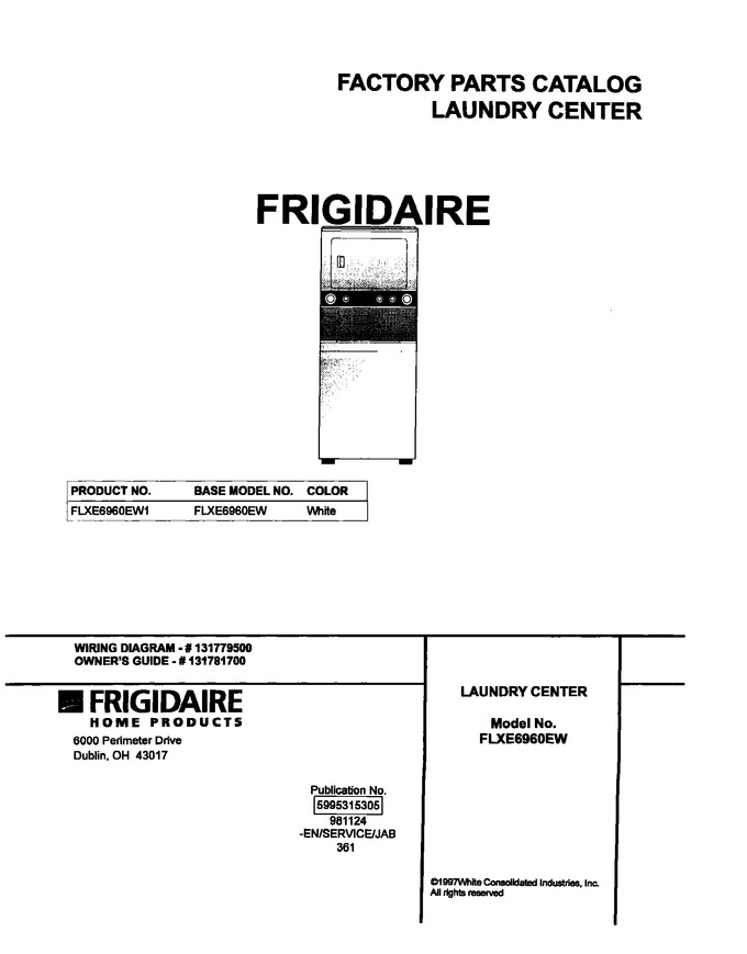 Diagram for FLXE6960EW1