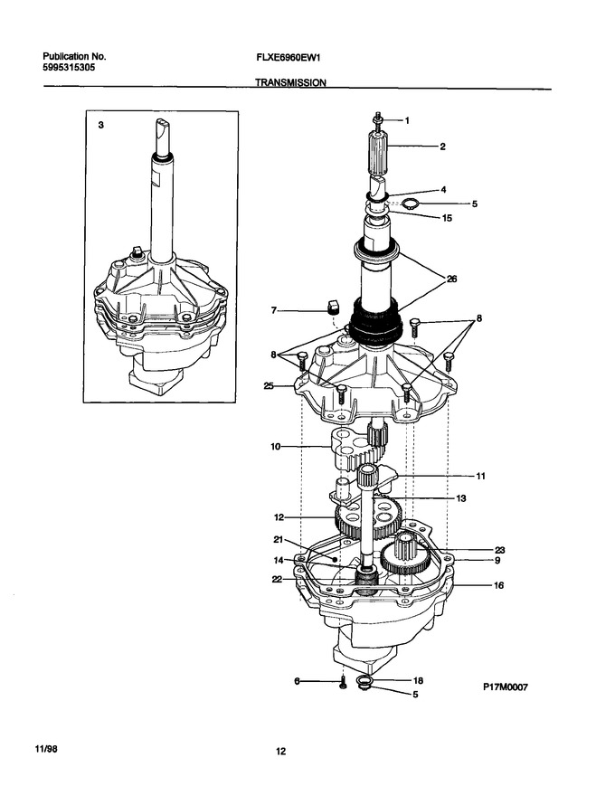 Diagram for FLXE6960EW1