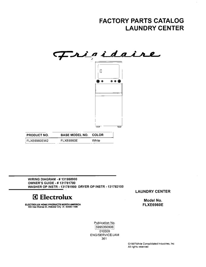 Diagram for FLXE6960EW2