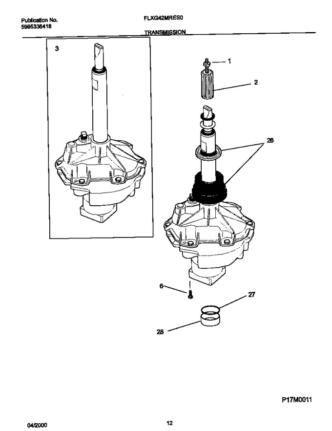Diagram for FLXG42MRES0