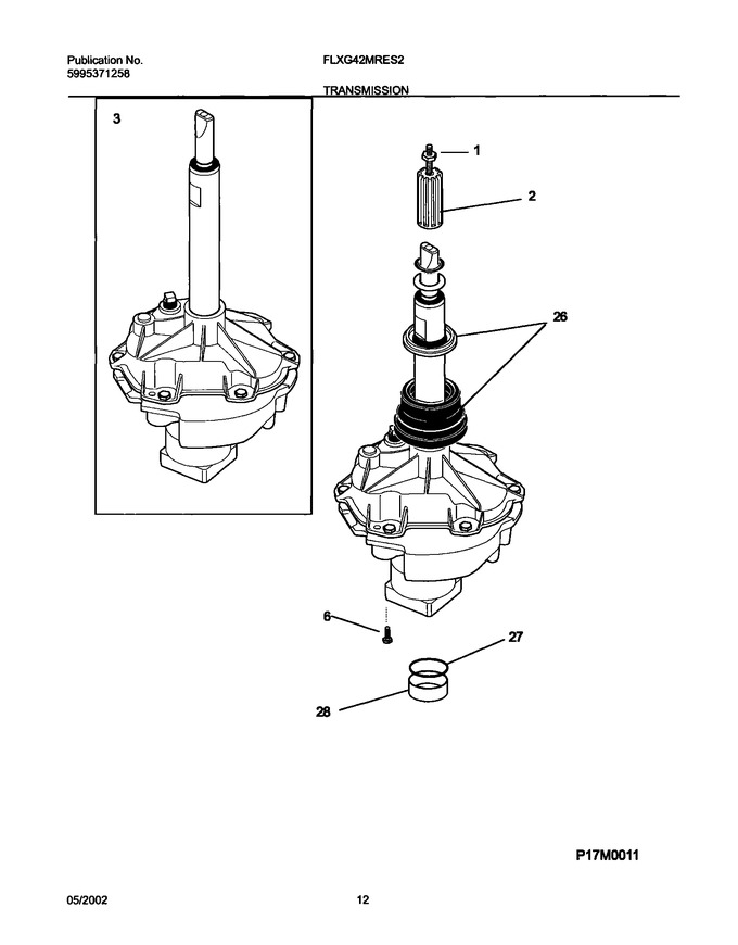 Diagram for FLXG42MRES2