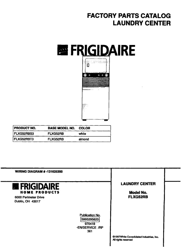 Diagram for FLXG52RBS3