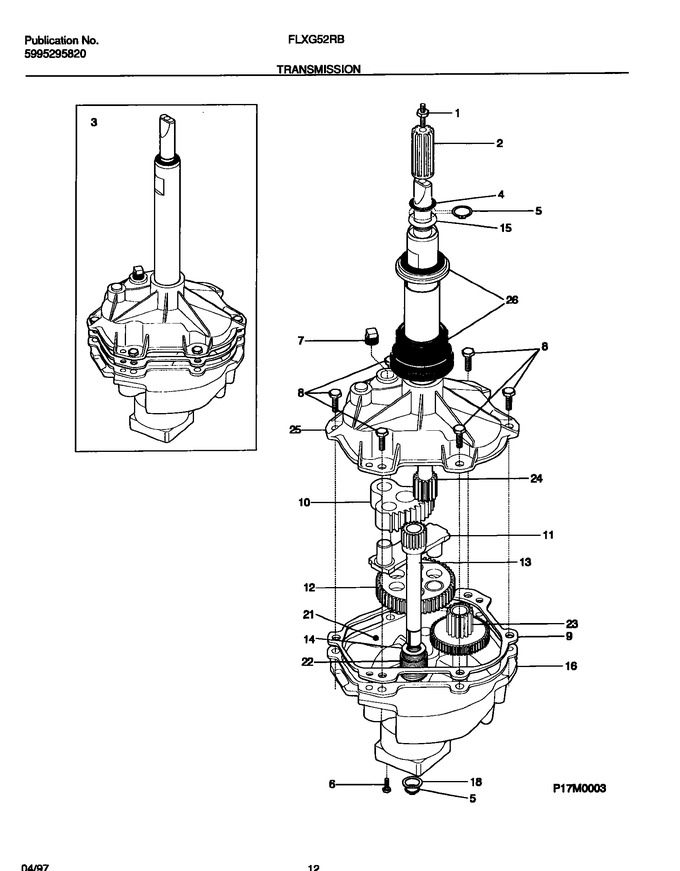 Diagram for FLXG52RBS3