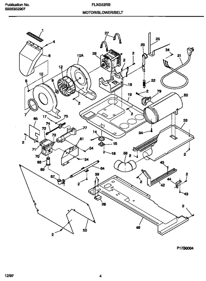 Diagram for FLXG52RBT5