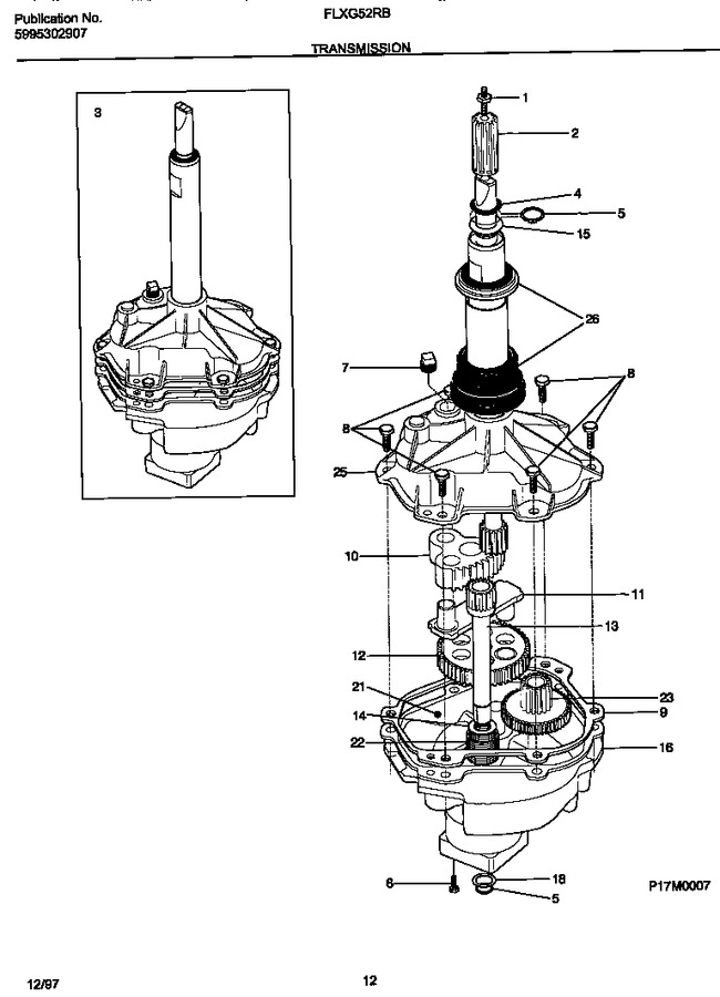 Diagram for FLXG52RBT5
