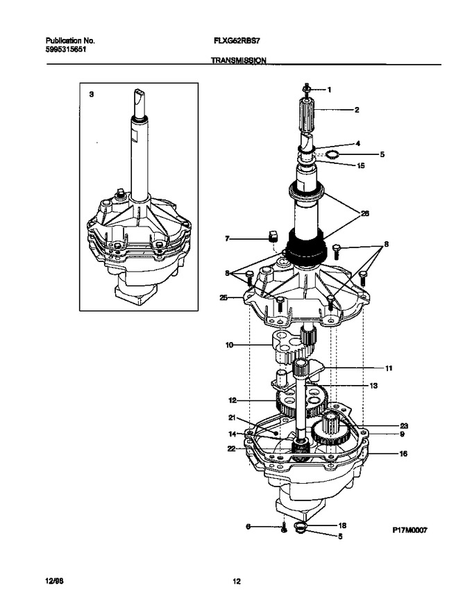 Diagram for FLXG52RBS7