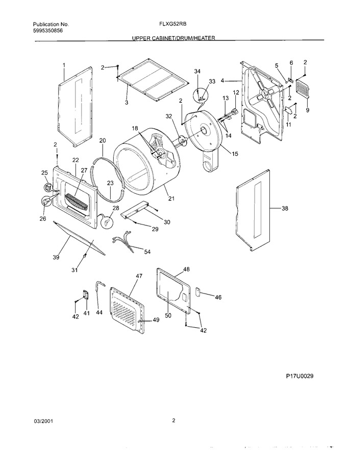 Diagram for FLXG52RBT8