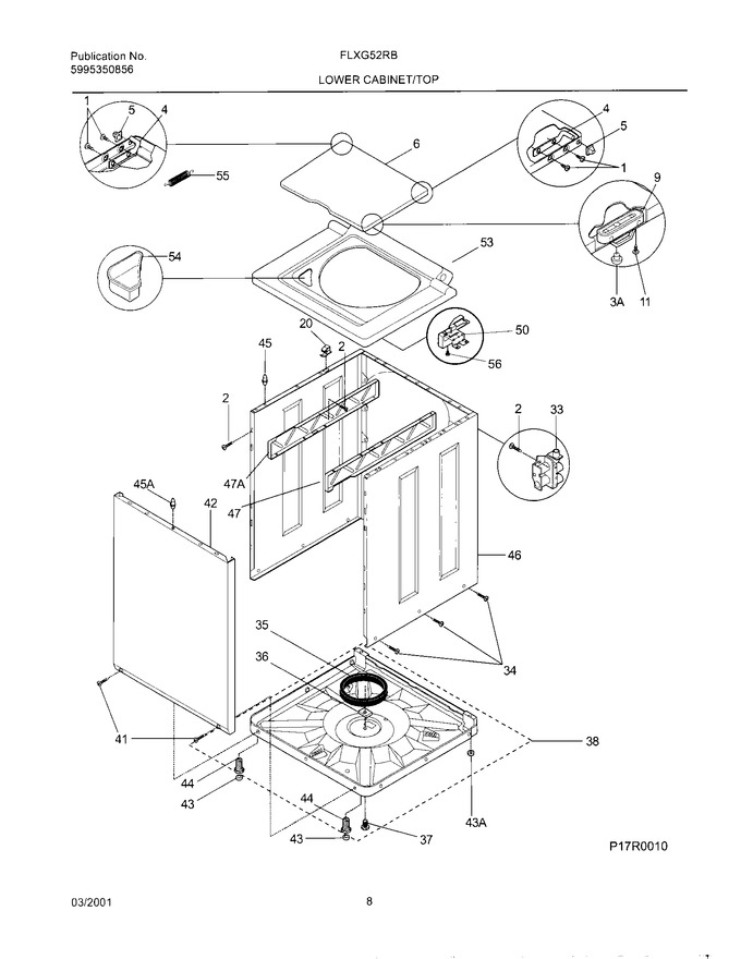 Diagram for FLXG52RBT8