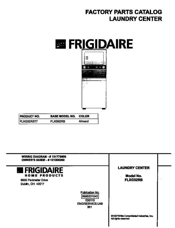 Diagram for FLXG52RBT7