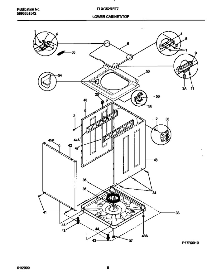 Diagram for FLXG52RBT7