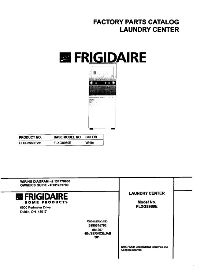 Diagram for FLXG8960EW1