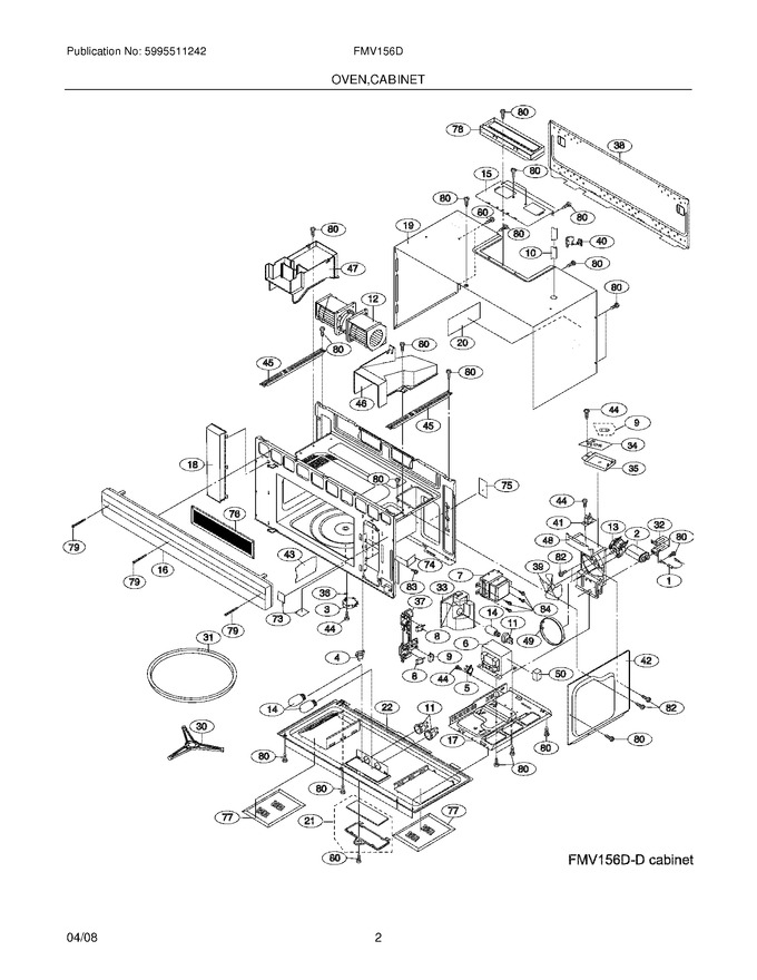 Diagram for FMV156DCD