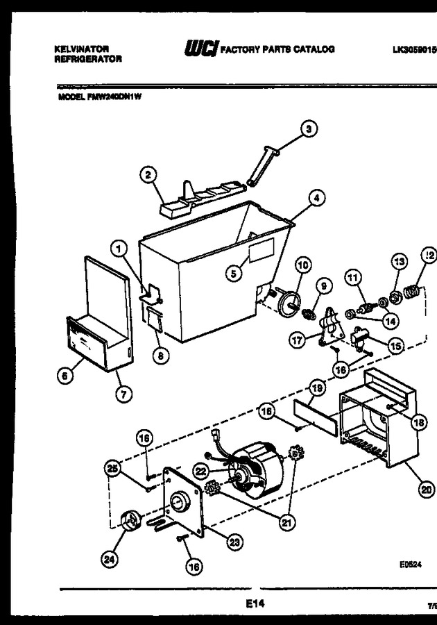 Diagram for FMW240DN1F