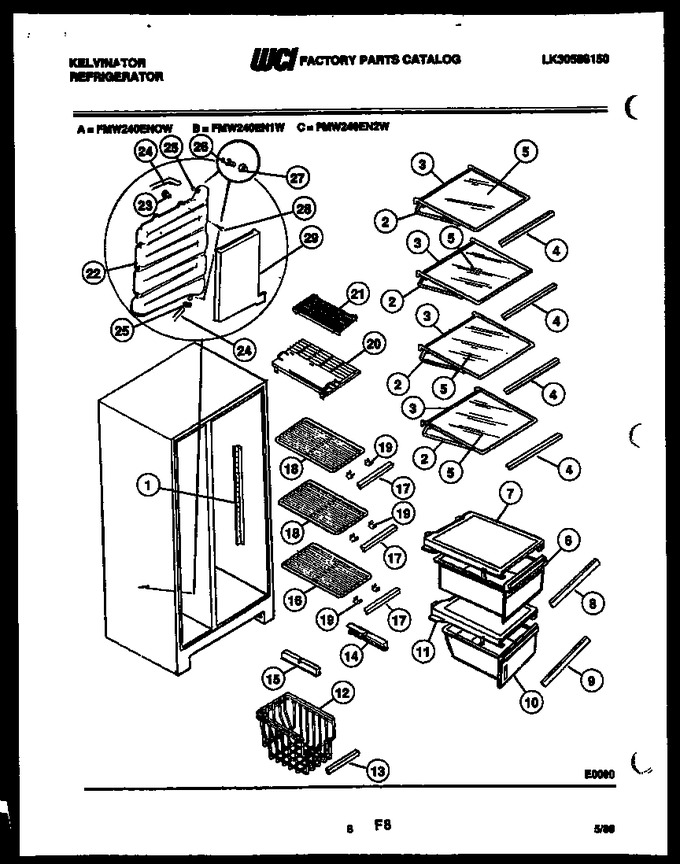 Diagram for FMW240EN1F