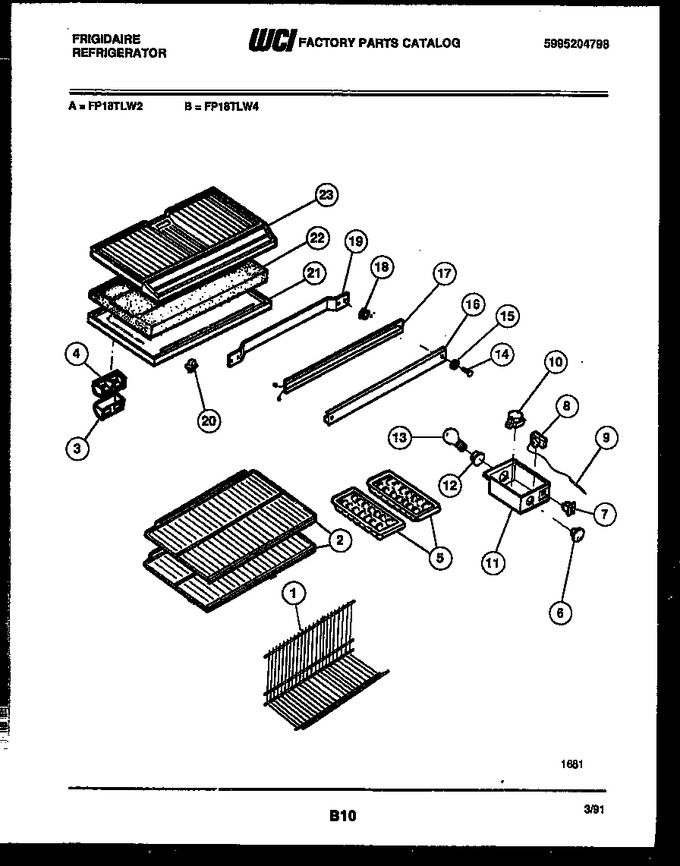 Diagram for FP18TLW4