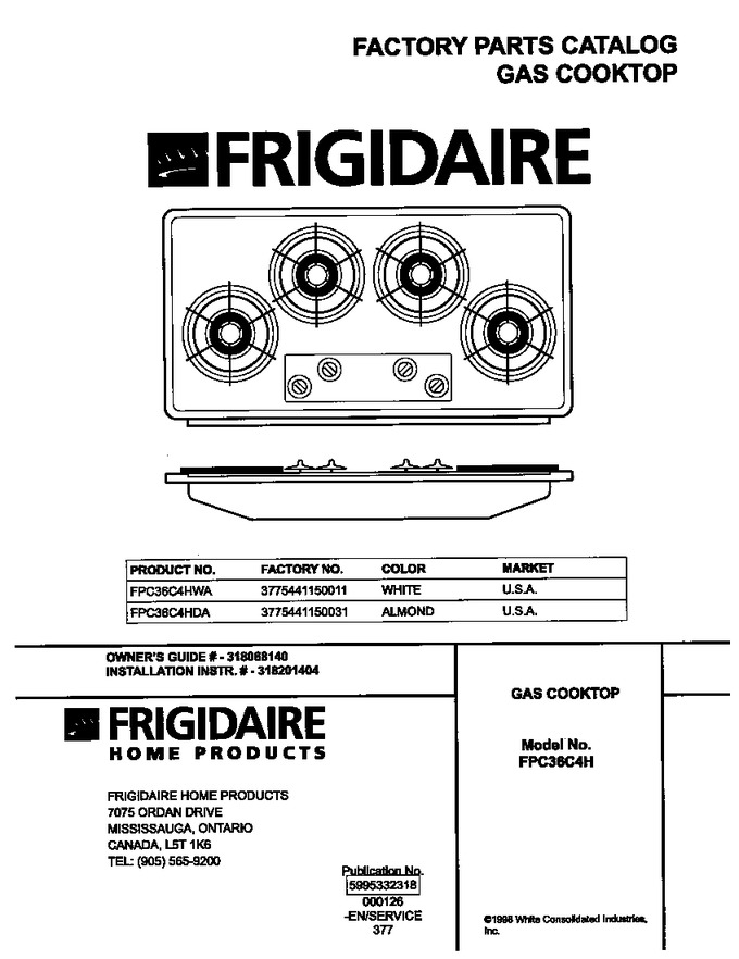 Diagram for FPC36C4HDA