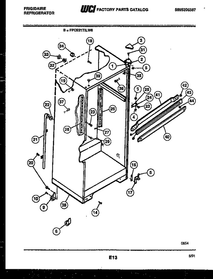 Diagram for FPCE21TILW2
