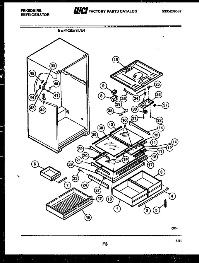 Diagram for FPCE21TILW6