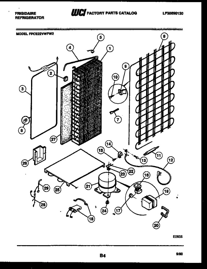 Diagram for FPCE22VWFA2